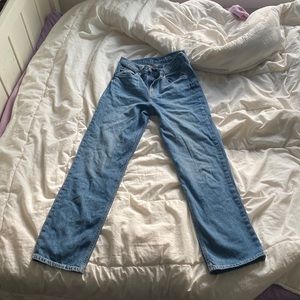 Gap teens sky high loose fitting jeans size 14
